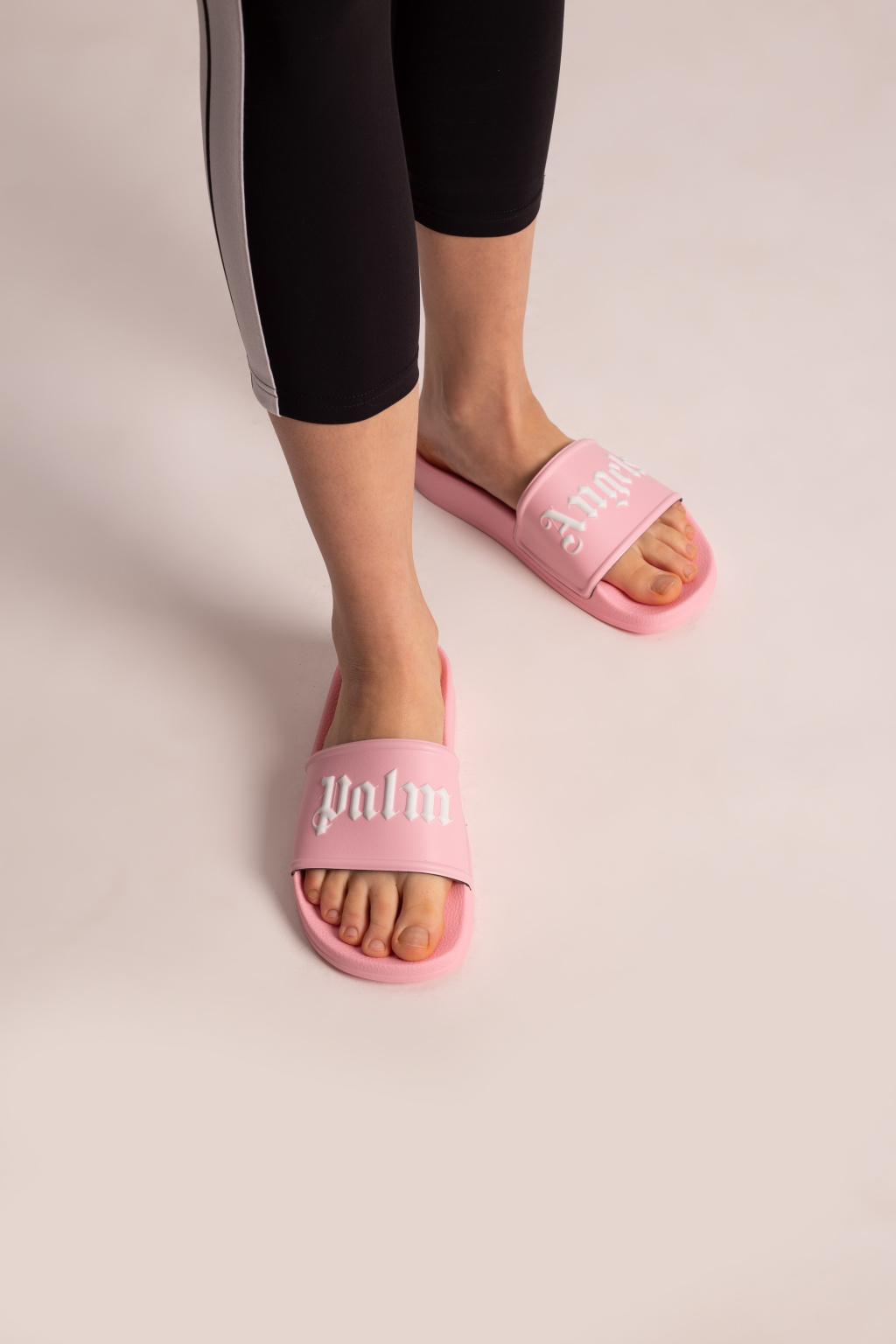 Palm Angels Slides with logo | Women's Shoes | Vitkac